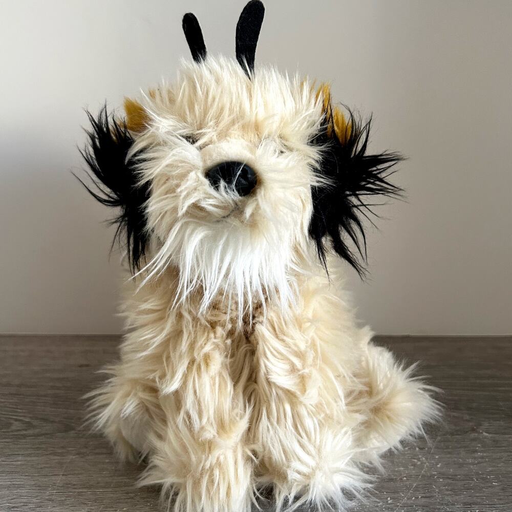 Vintage Aurora PUPPILLION Butterfly Terrier Plush Fairy Dog Stuffed Animal EUC